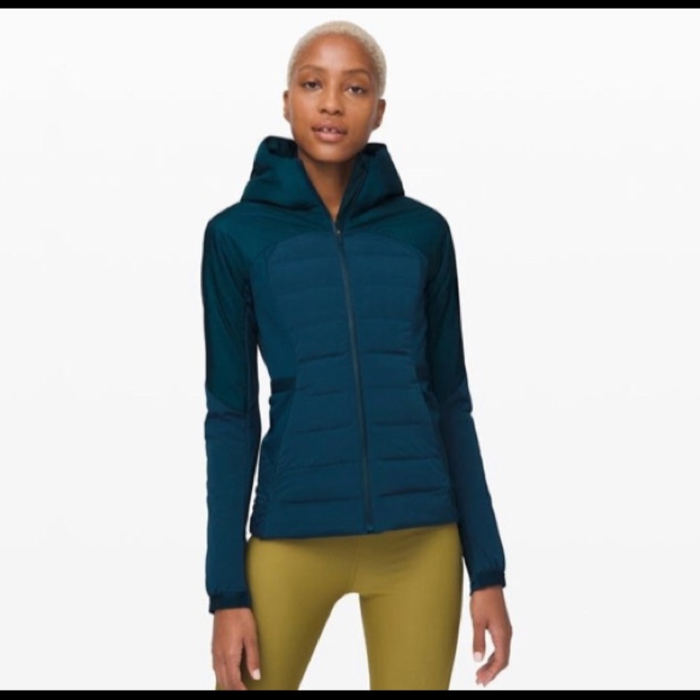 Lululemon Down for it All Jacket Night Diver